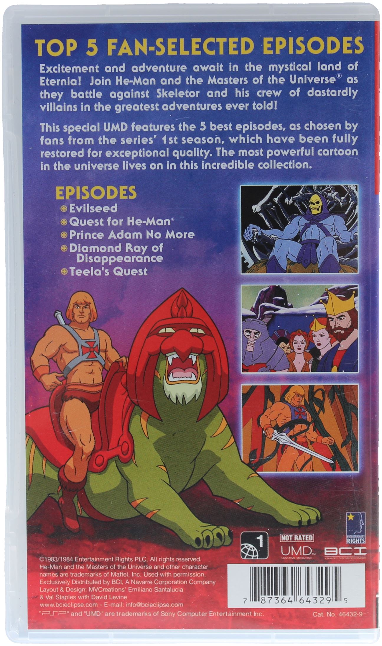 The Best Of He-Man And The Masters Of The Universe [UMD Video]