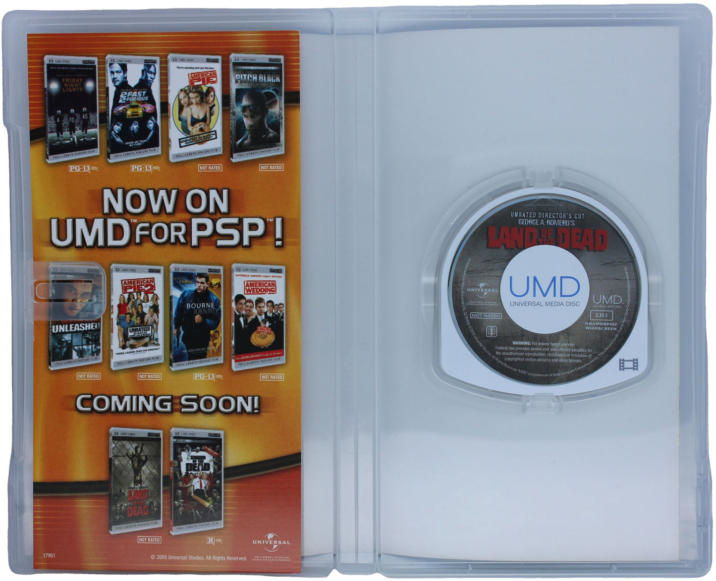 Land Of The Dead [Unrated Director's Cut] [UMD Video]