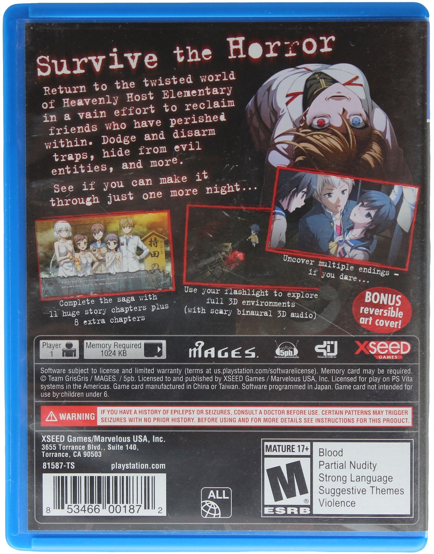 Corpse Party: Blood Drive