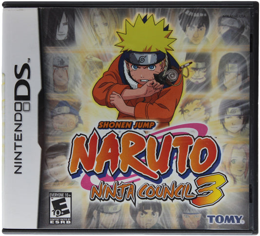 Naruto: Ninja Council 3 - Damaged Label