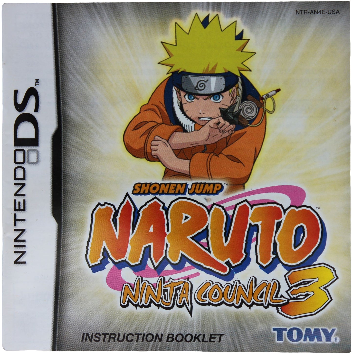 Naruto: Ninja Council 3 - Damaged Label