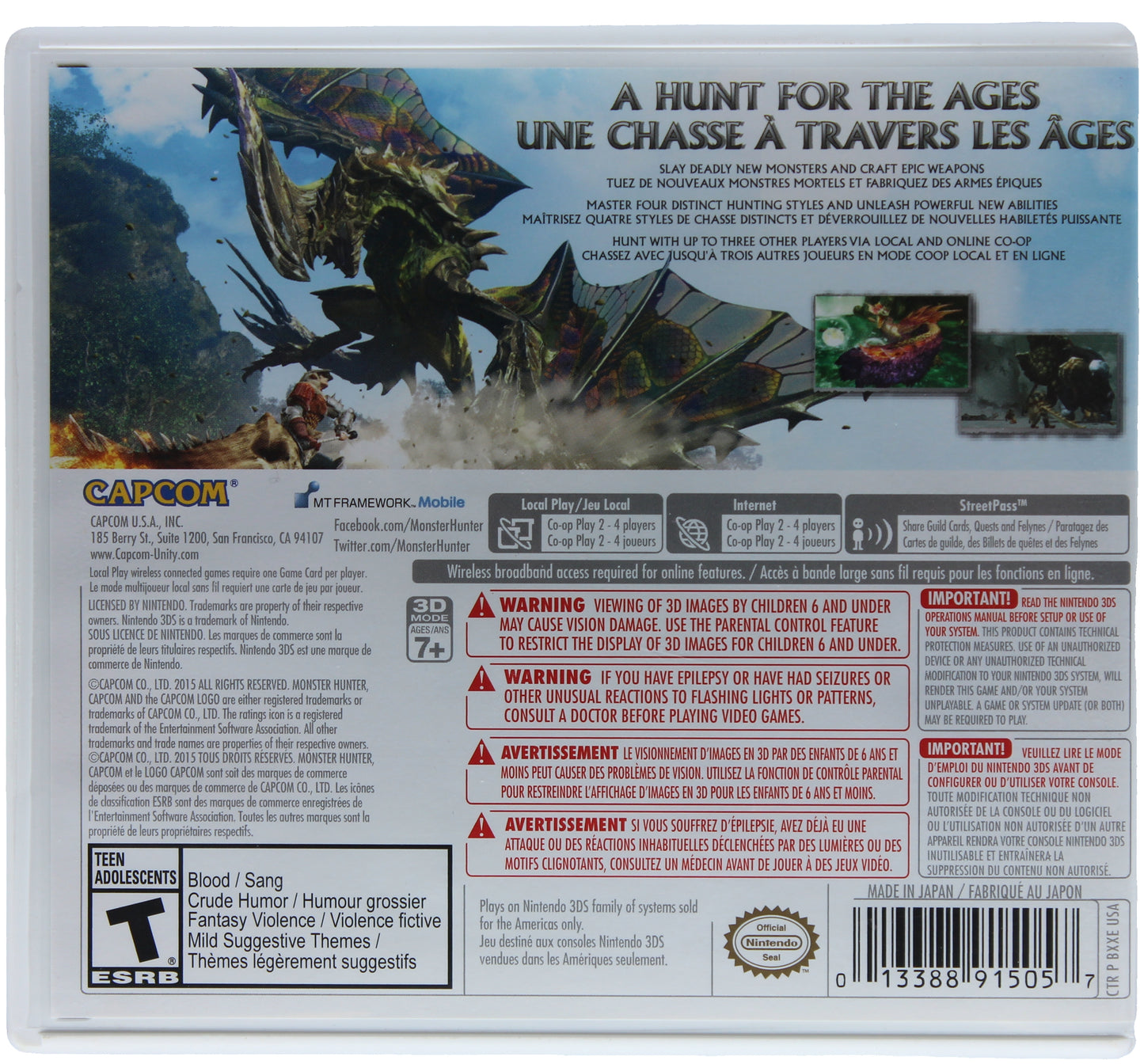 Monster Hunter: Generations (3DS)