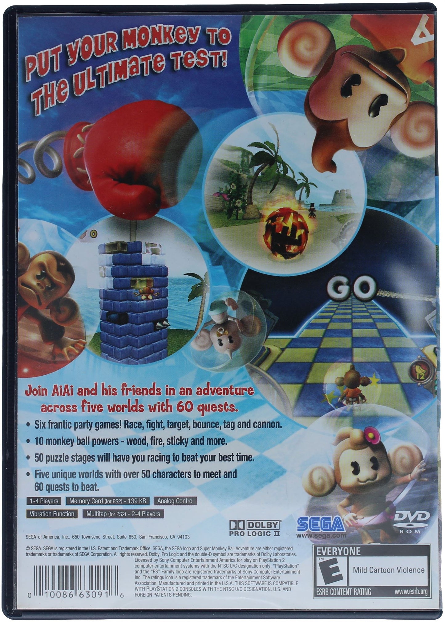 Super Monkey Ball: Adventure