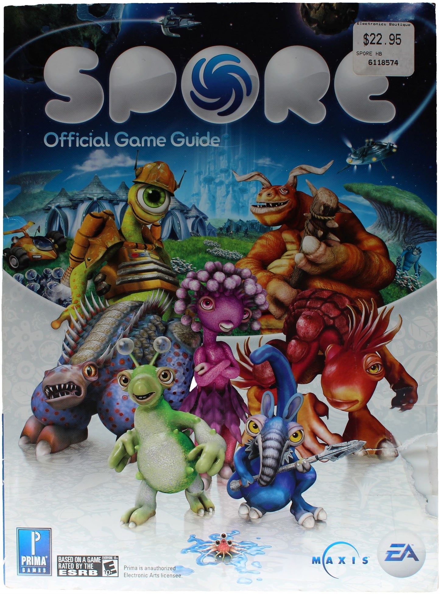 Spore: Official Strategy Guide (PC) – Retro North Games