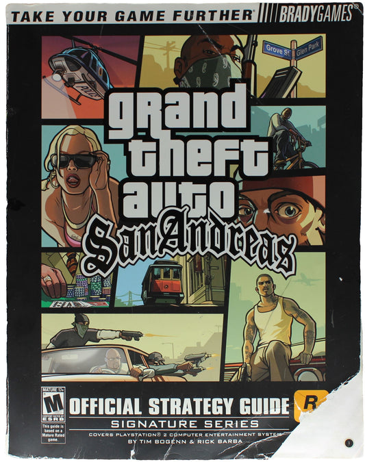 Grand Theft Auto: San Andreas: Official Strategy Guide [Signature Series] (PS2)