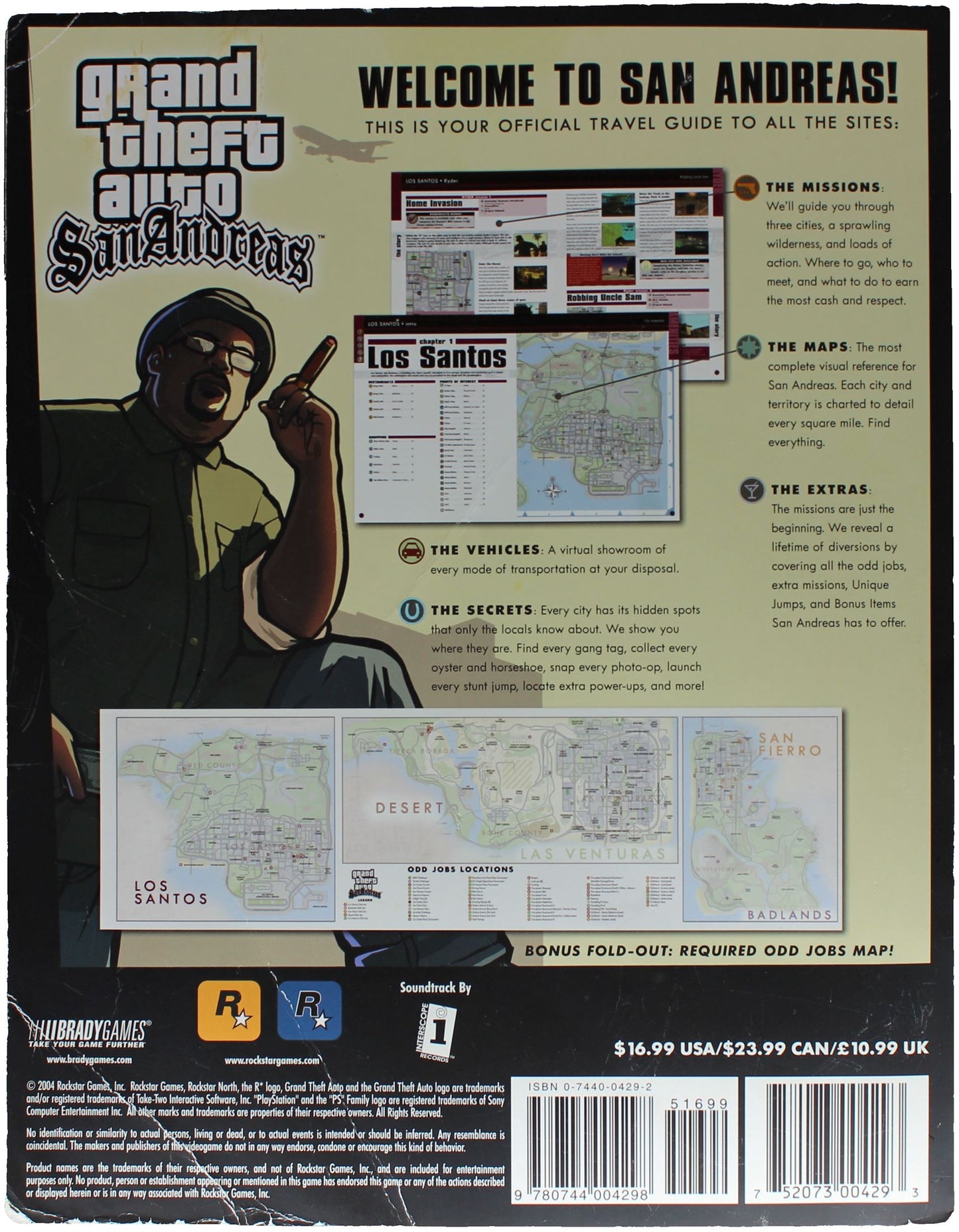 Grand Theft Auto: San Andreas: Official Strategy Guide [Signature Series] (PS2)
