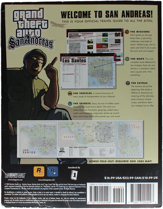 Grand Theft Auto: San Andreas: Official Strategy Guide [Signature Series] (PS2)
