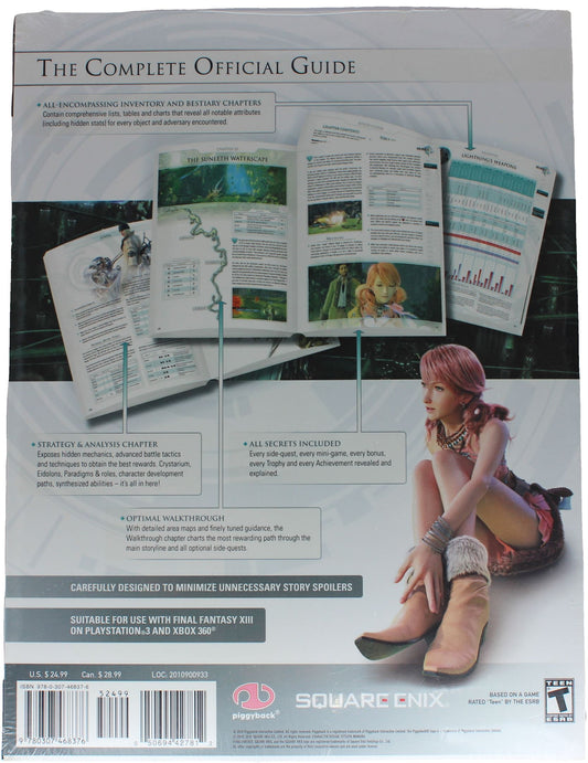 Final Fantasy XIII: Official Strategy Guide (PS3) - Sealed