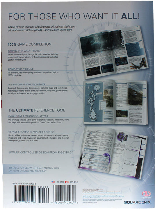 Final Fantasy XIII-2: Official Strategy Guide (PS3)