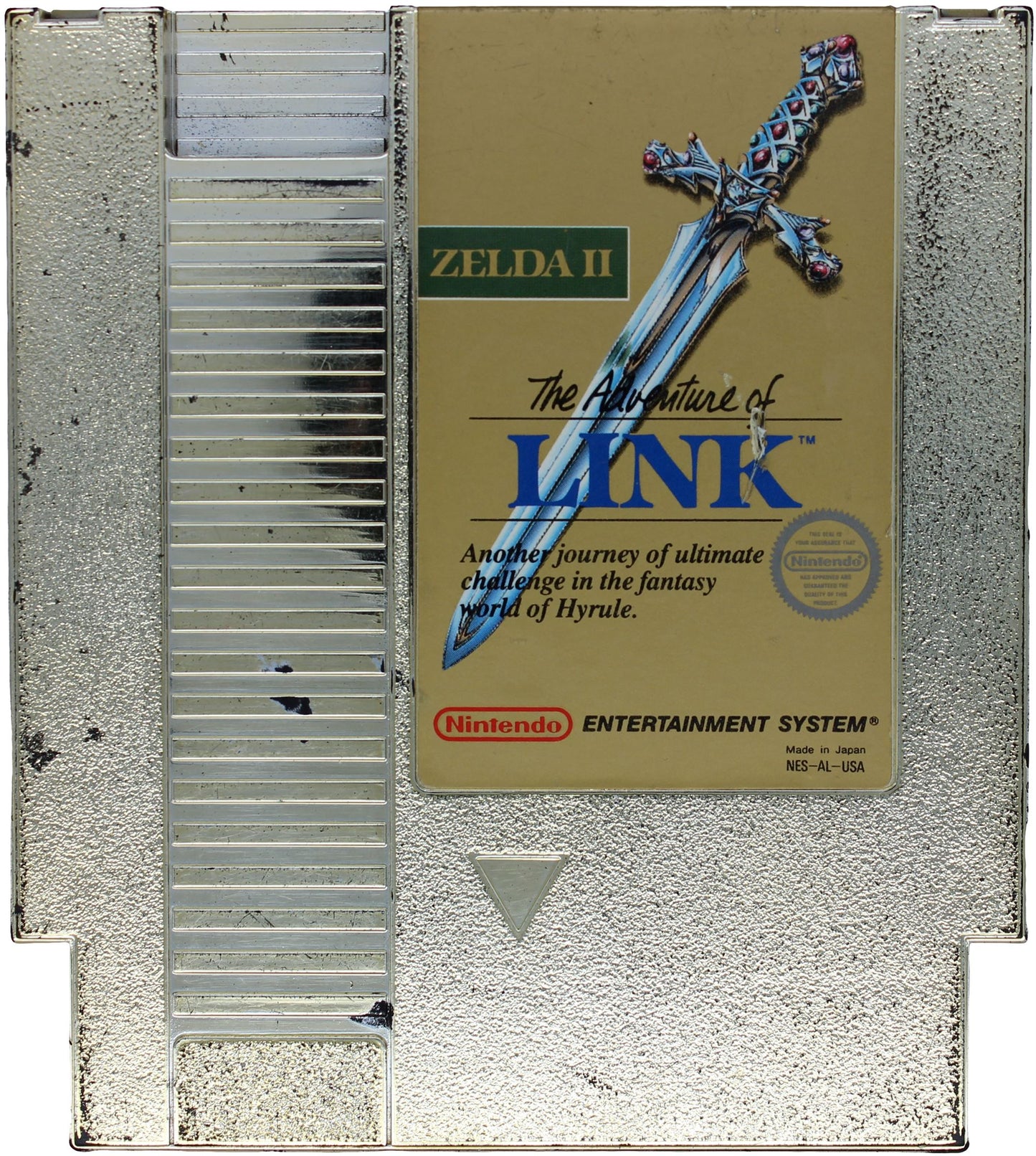 The Legend Of Zelda II: The Adventure Of Link (Gold Cart)