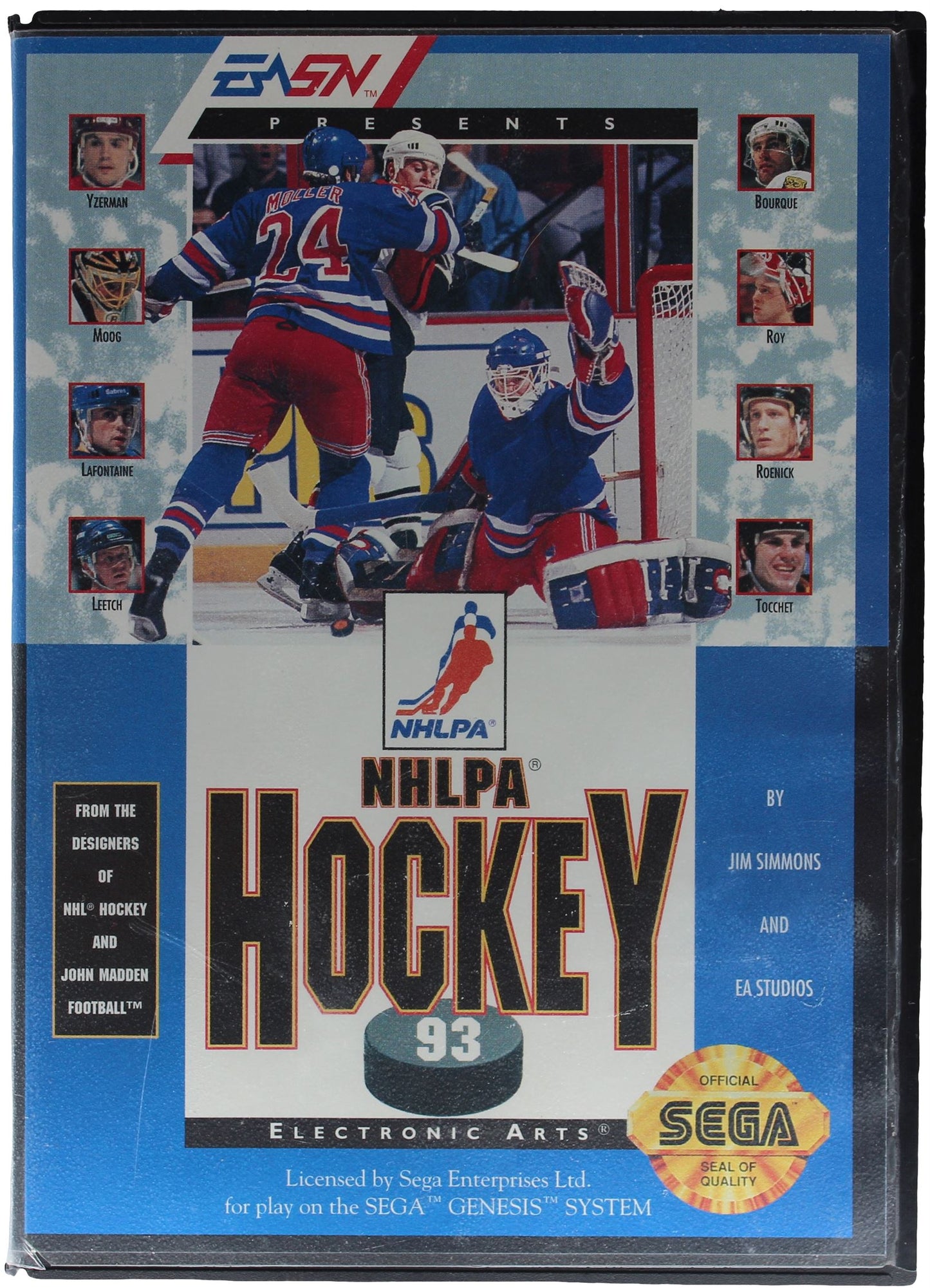 NHLPA Hockey '93 (Genesis)