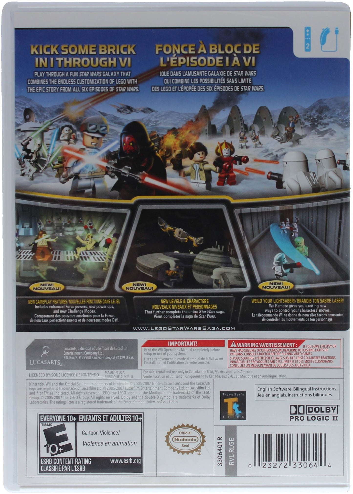 LEGO: Star Wars: The Complete Saga (Wii)