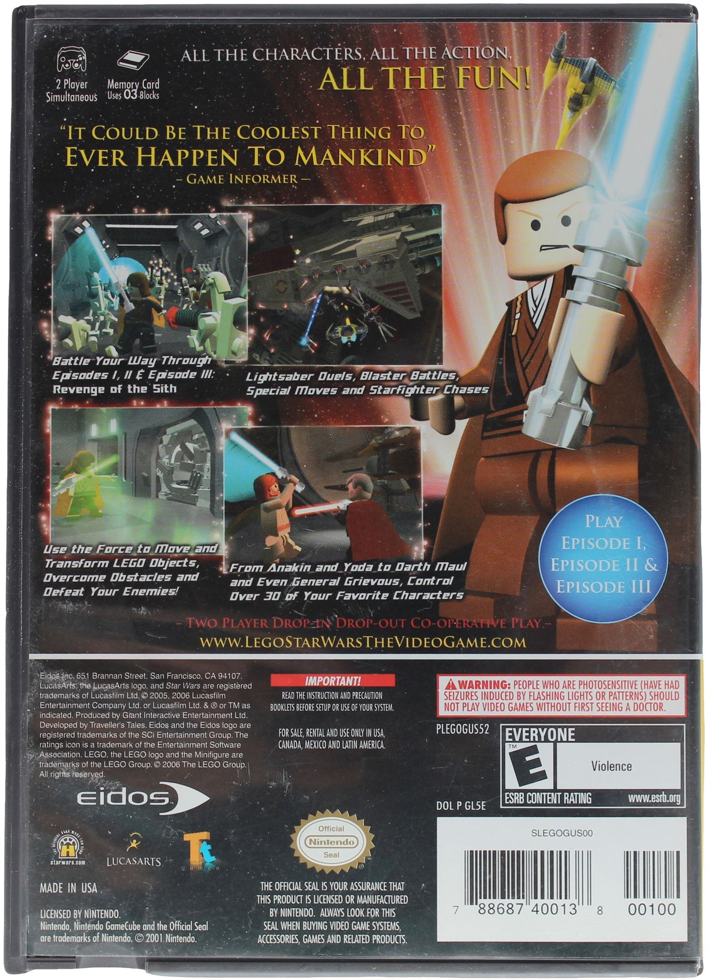 LEGO: Star Wars: The Video Game [Player's Choice]