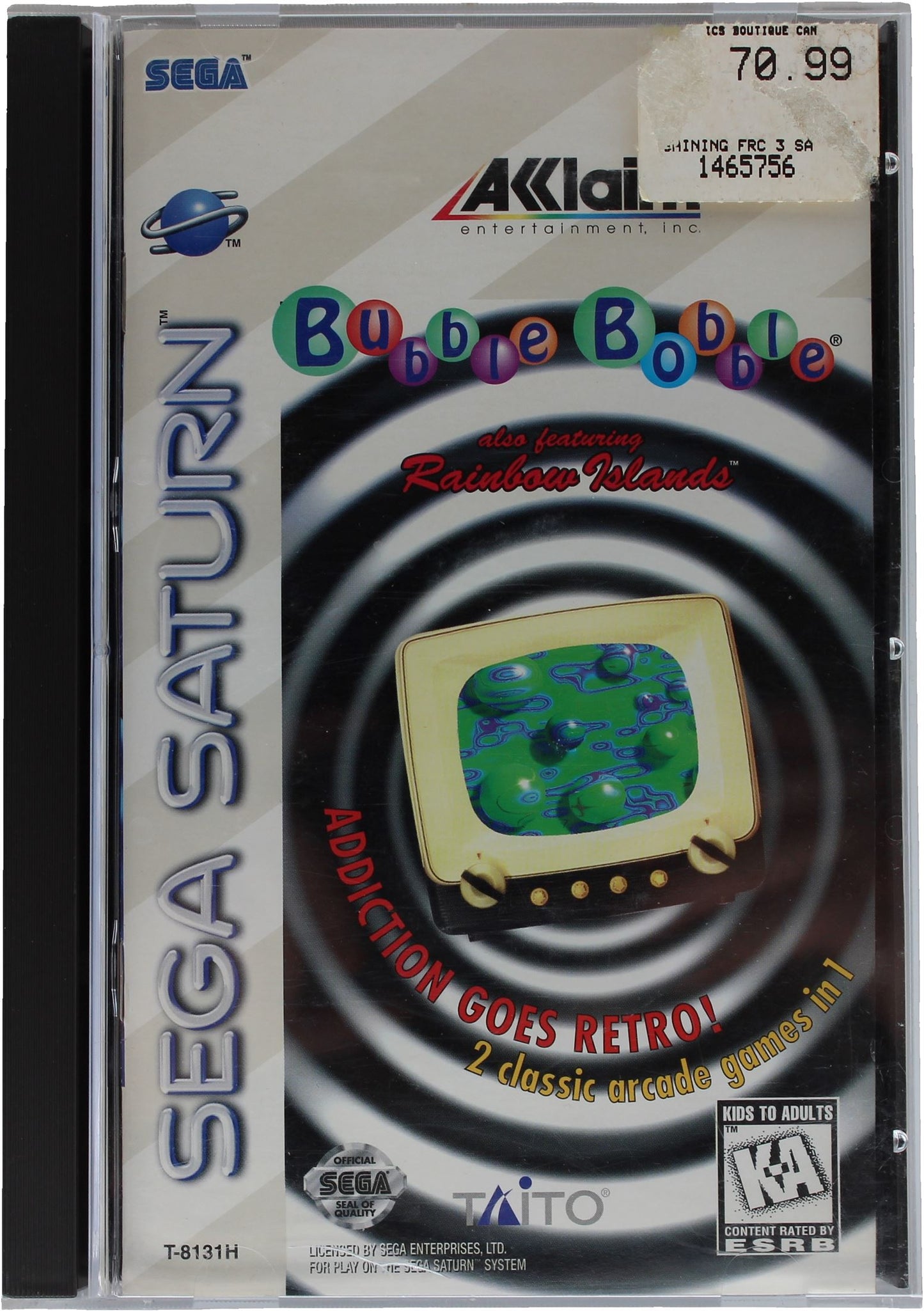 Bubble Bobble Also Featuring Rainbow Islands