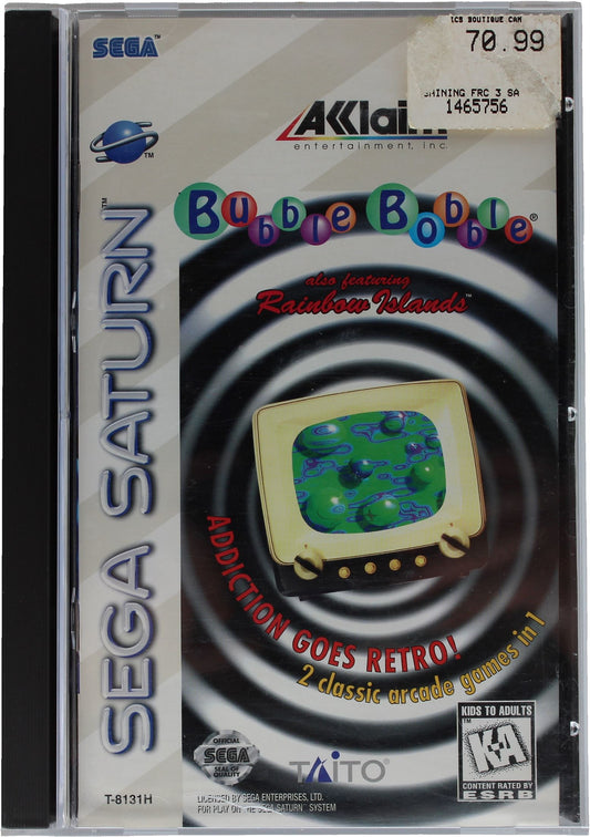 Bubble Bobble Also Featuring Rainbow Islands