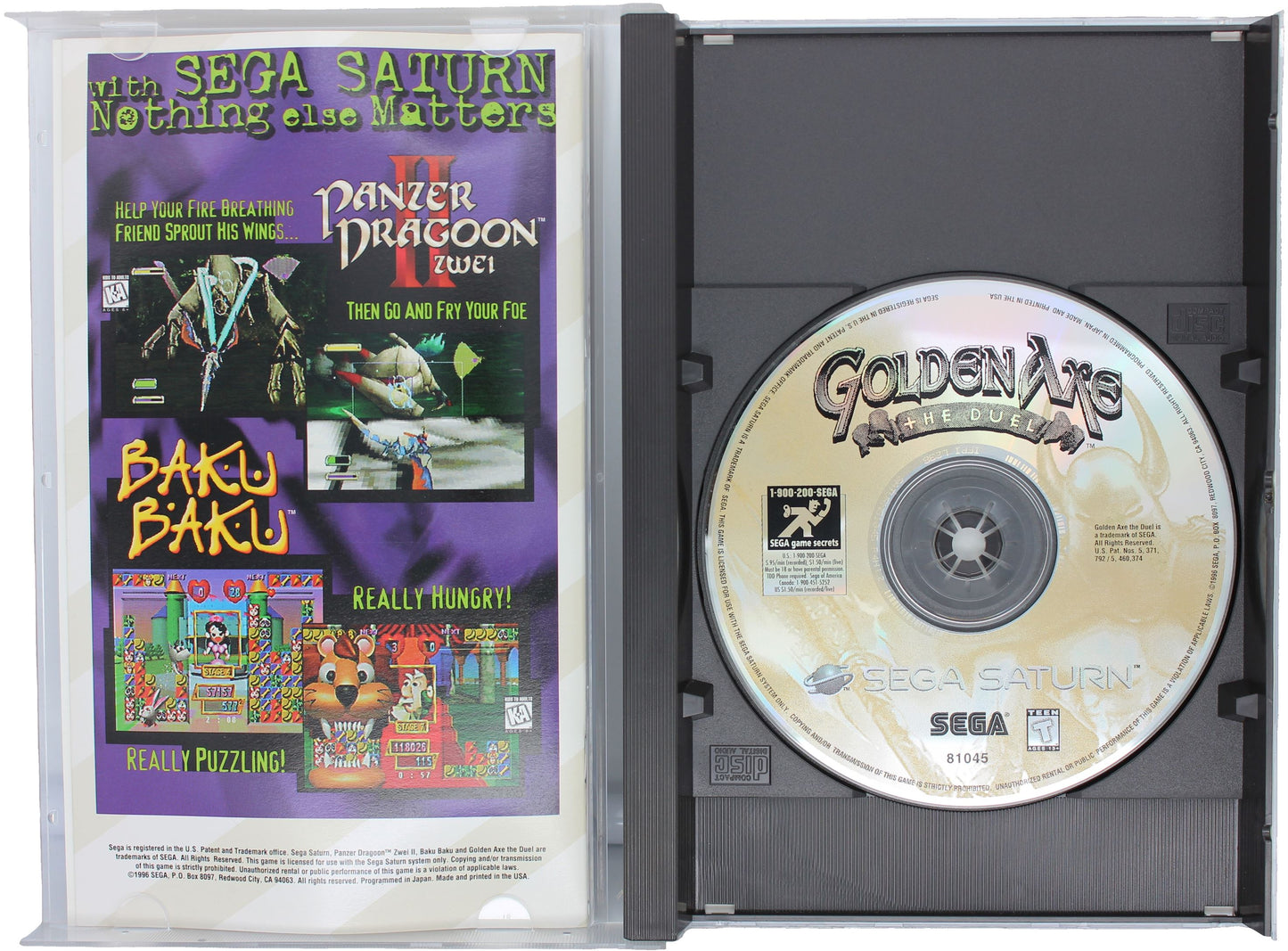 Golden Axe: The Duel (Saturn)