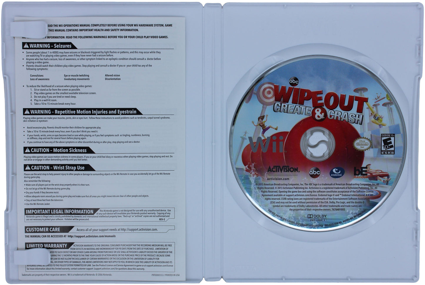 Wipeout: Create & Crash