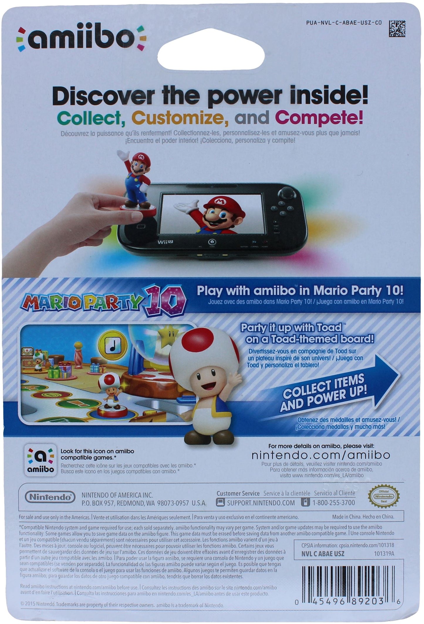 Toad - Super Mario (amiibo)