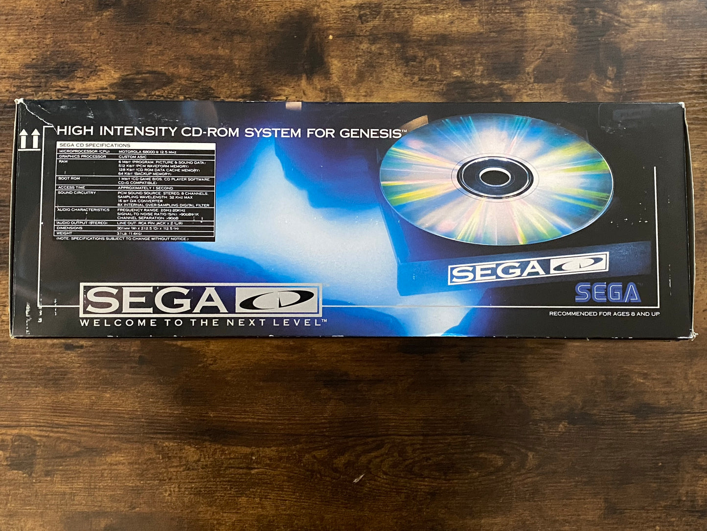 SEGA CD Model 1 In Box Tested/Working