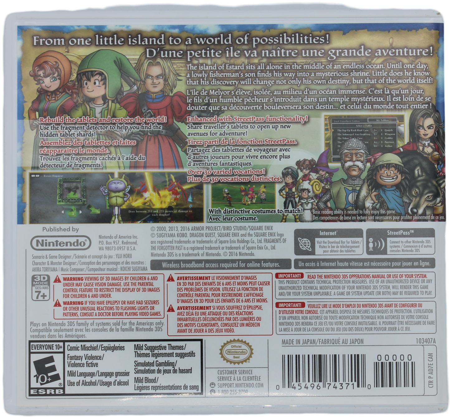 Dragon Quest VII: Fragments Of The Forgotten Past