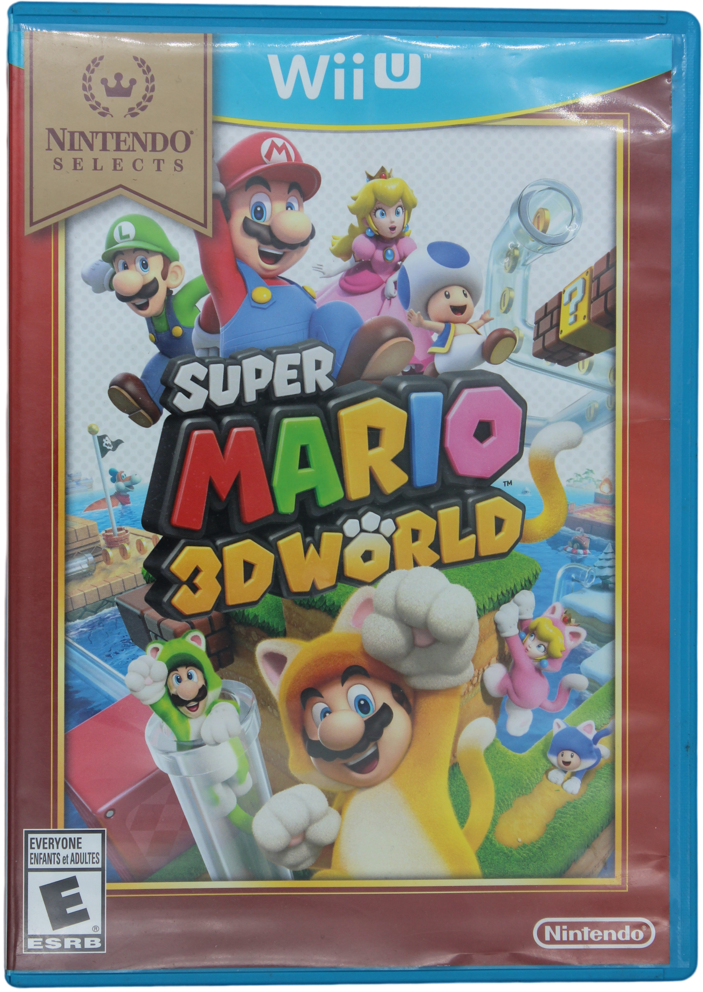 Super Mario 3D World [Nintendo Selects] (WiiU)