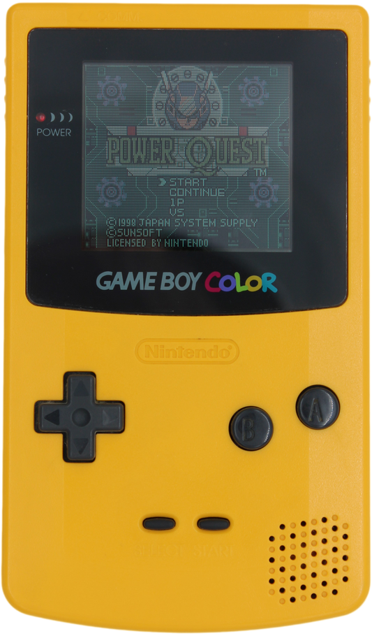Game Boy Color Yellow