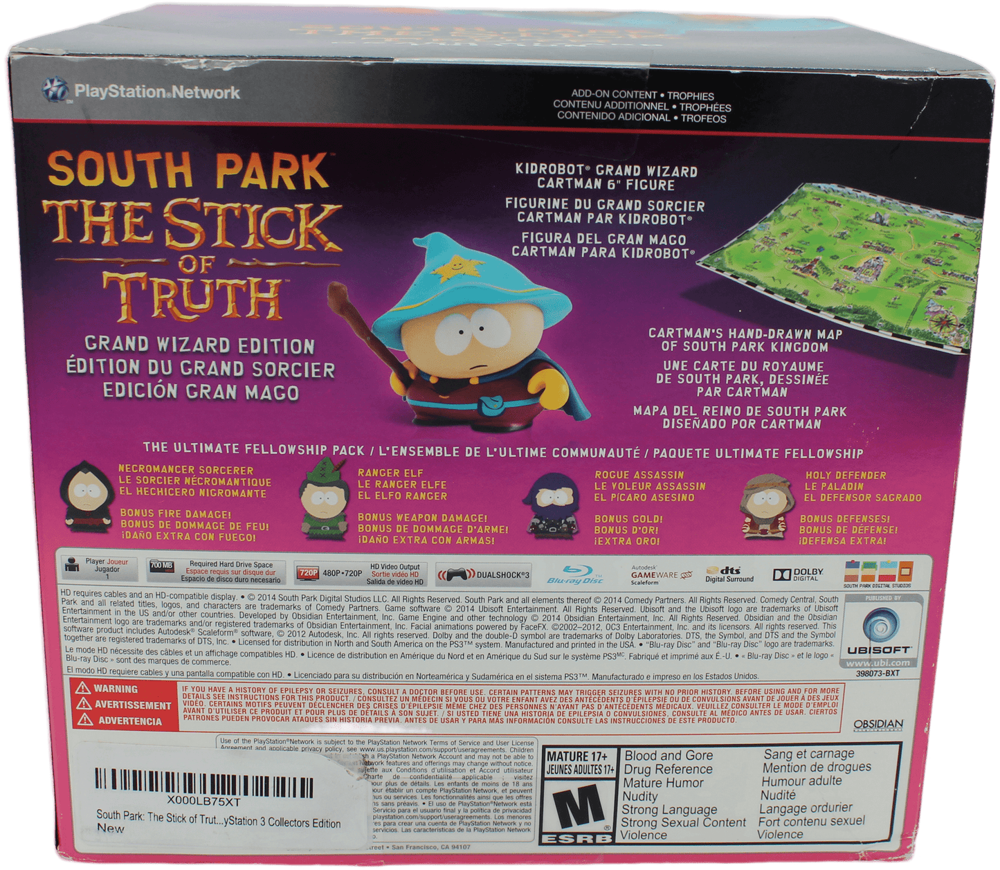 South Park: The Stick Of Truth [Grand Wizard Edition] - Sealed