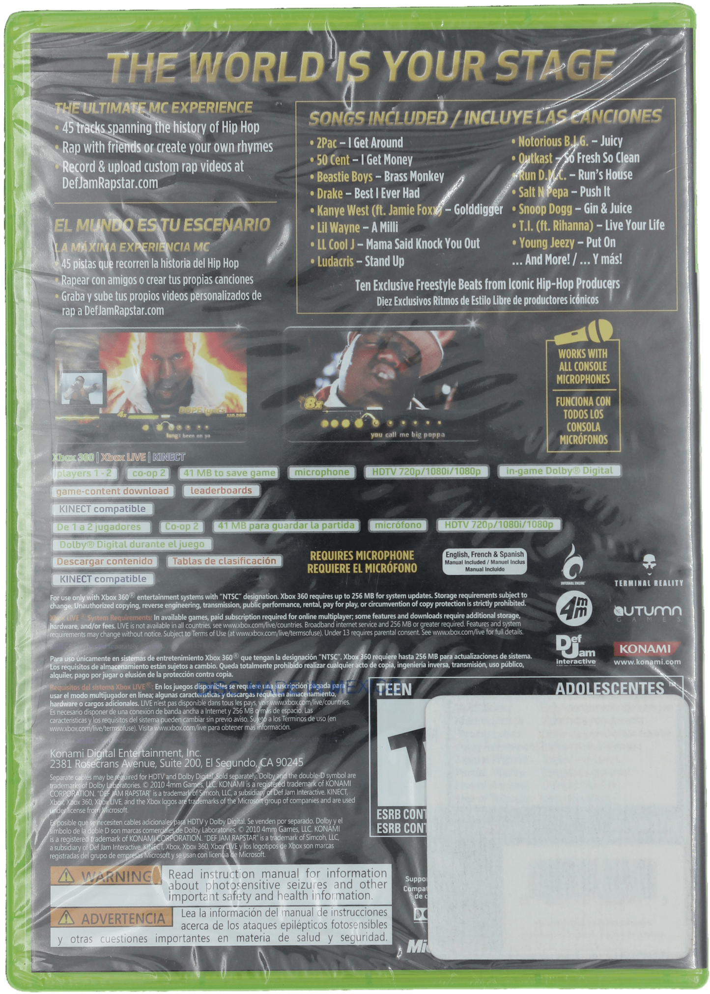 Def Jam Rapstar - Sealed