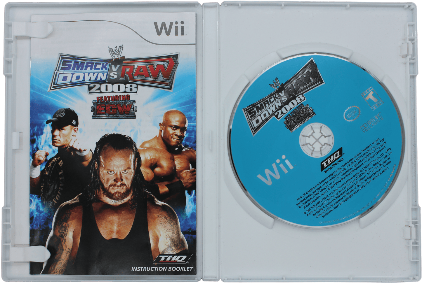 WWE: SmackDown Vs. Raw 2008 (Wii)