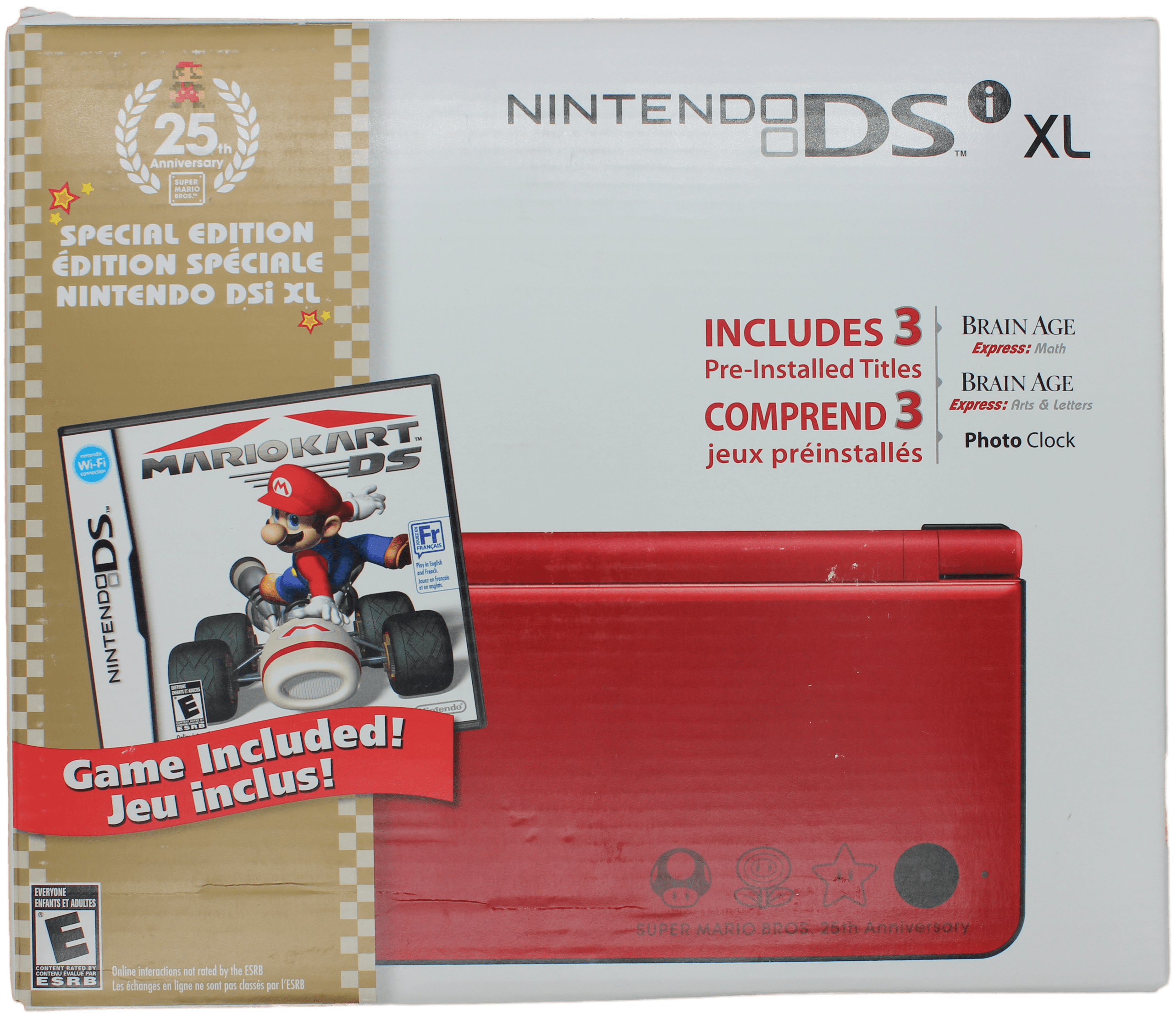 Nintendo DSi XL Red 25th Anniversary Super Mario Bros Special Editi nintendo-dsi-xl-red-25th-anniversary-super-mario-bros-special-editi