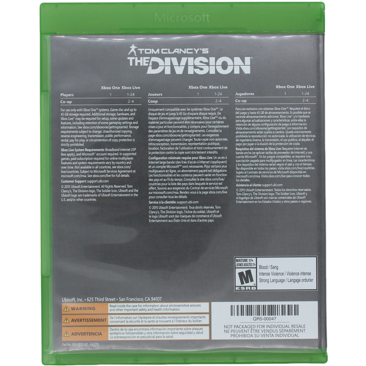 The Division (Xbox One)