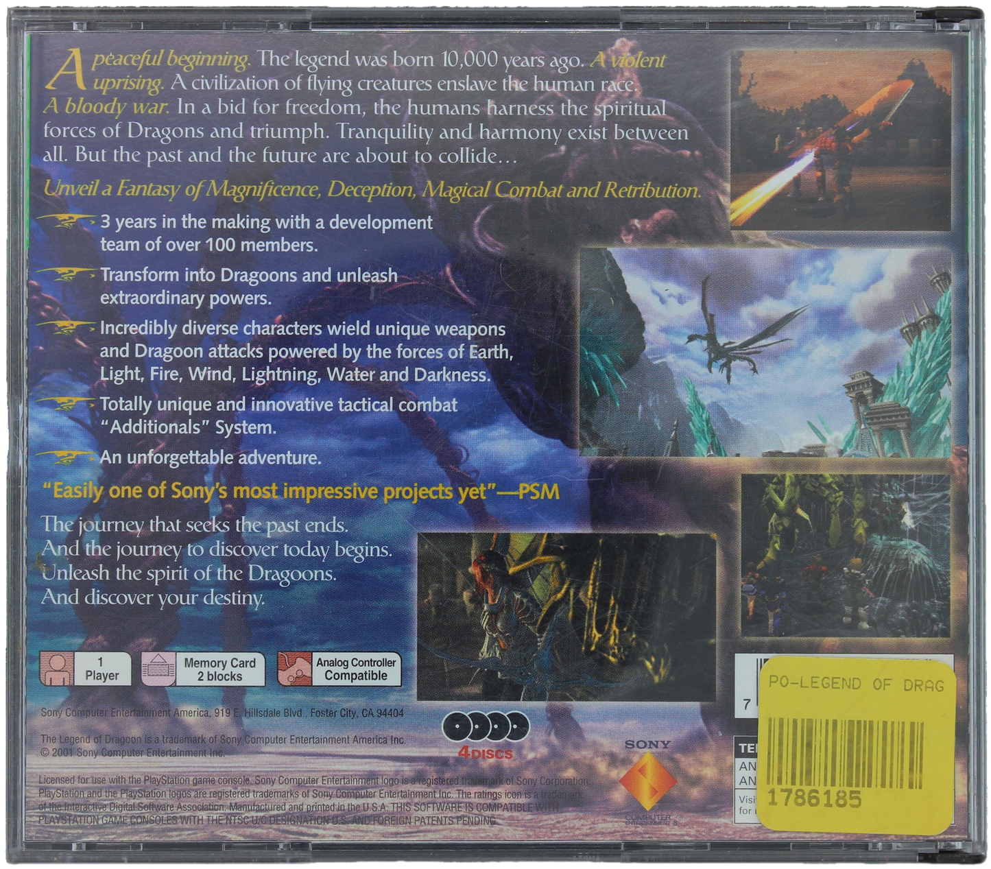 Legend Of Dragoon [Greatest Hits] (PS1)