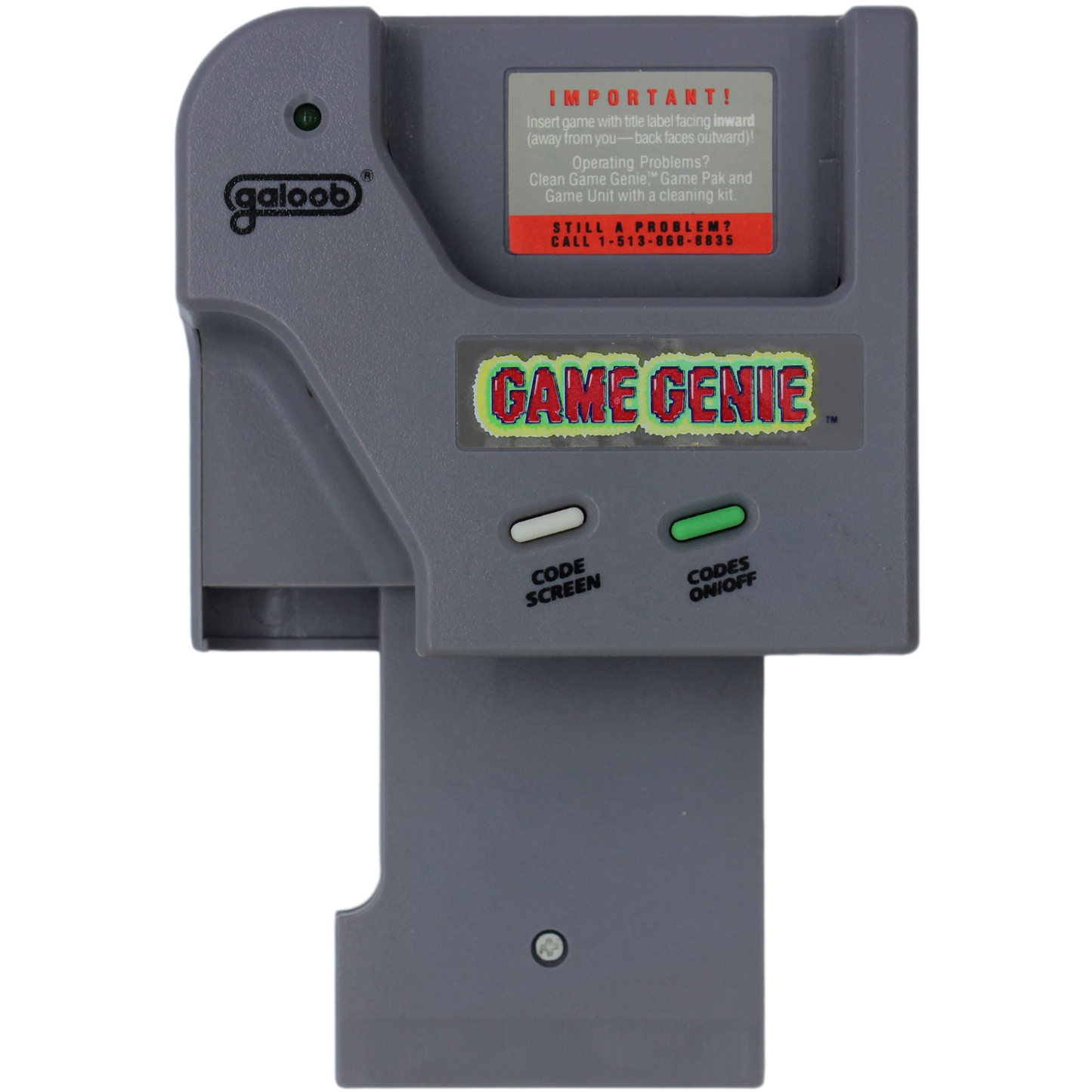 Game Genie with Codebook – Retro North Games