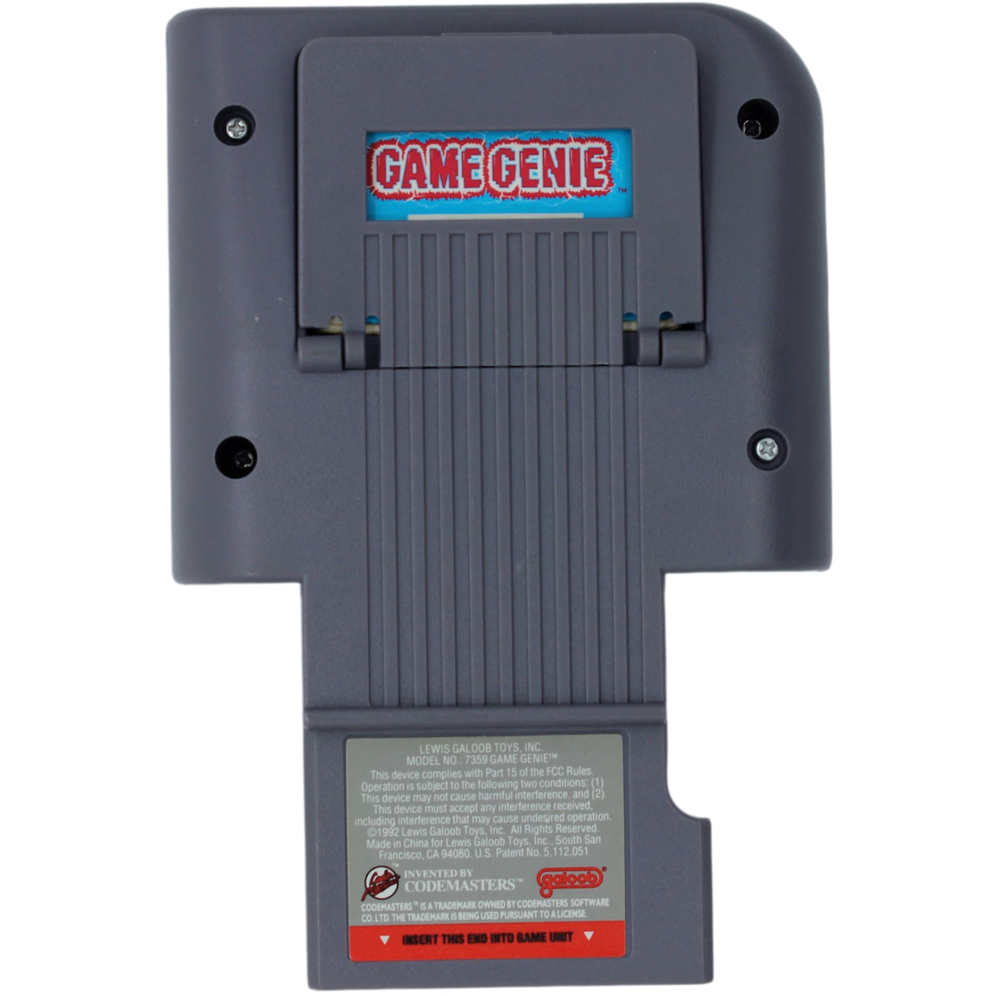 Game Genie with Codebook