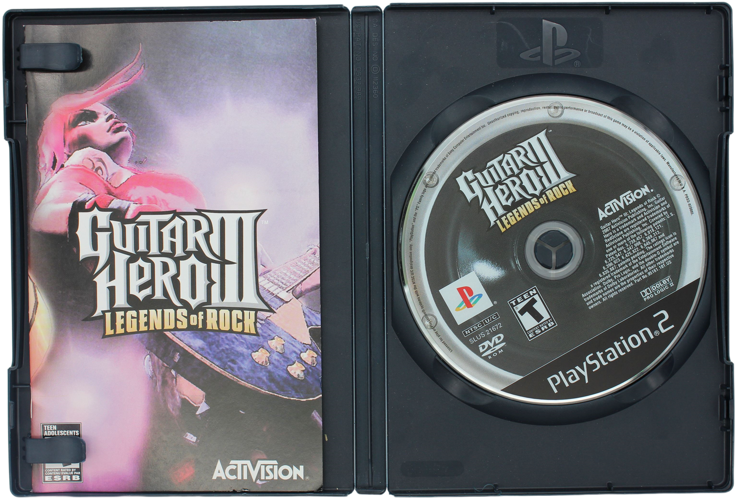 Guitar Hero III: Legends Of Rock (PS2)