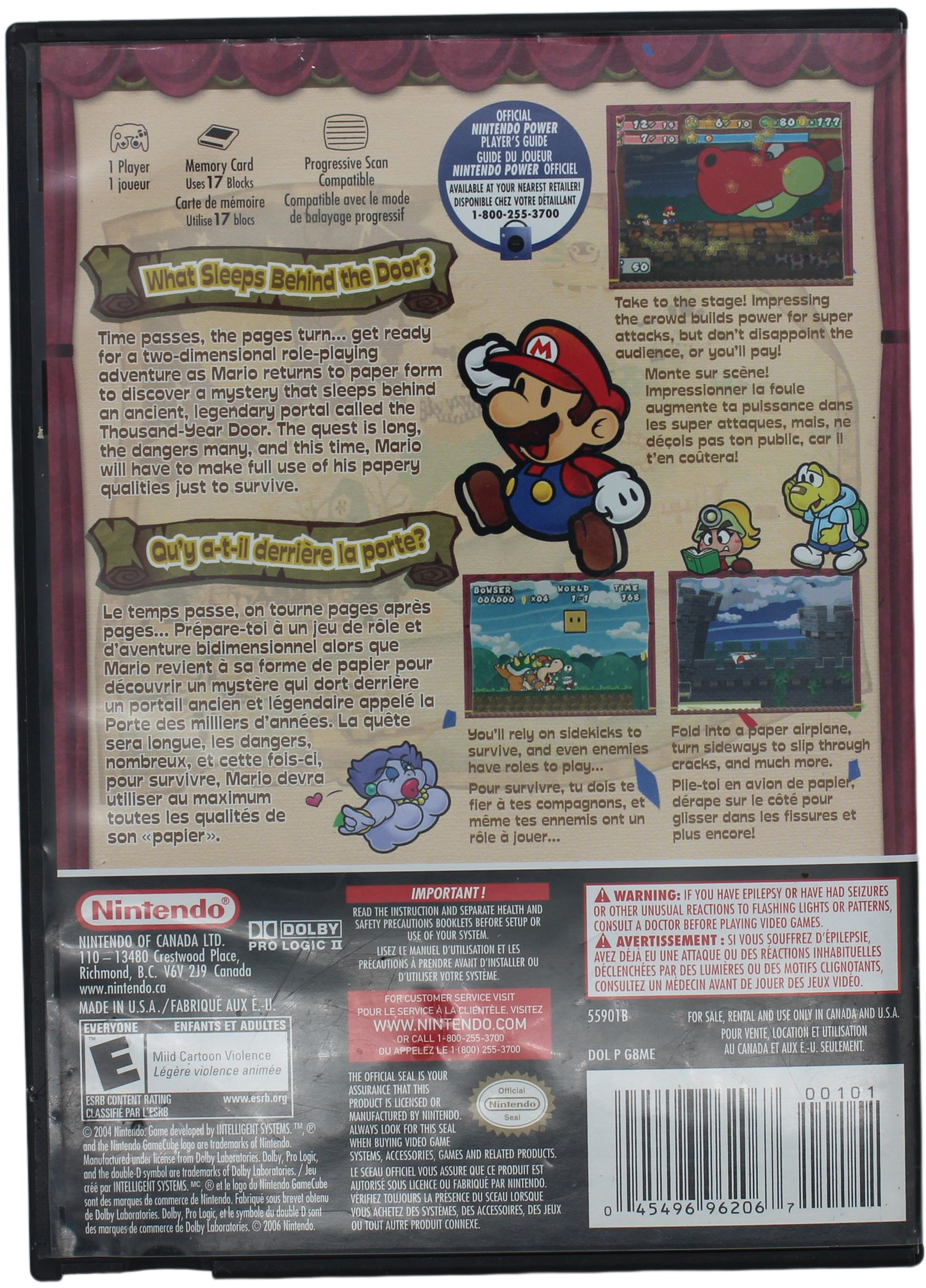 Paper Mario: The Thousand Year Door [Player's Choice | Best Seller]