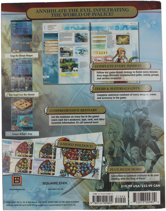 Final Fantasy XII: Revenant Wings: Official Strategy Guide [Signature Series] (DS)