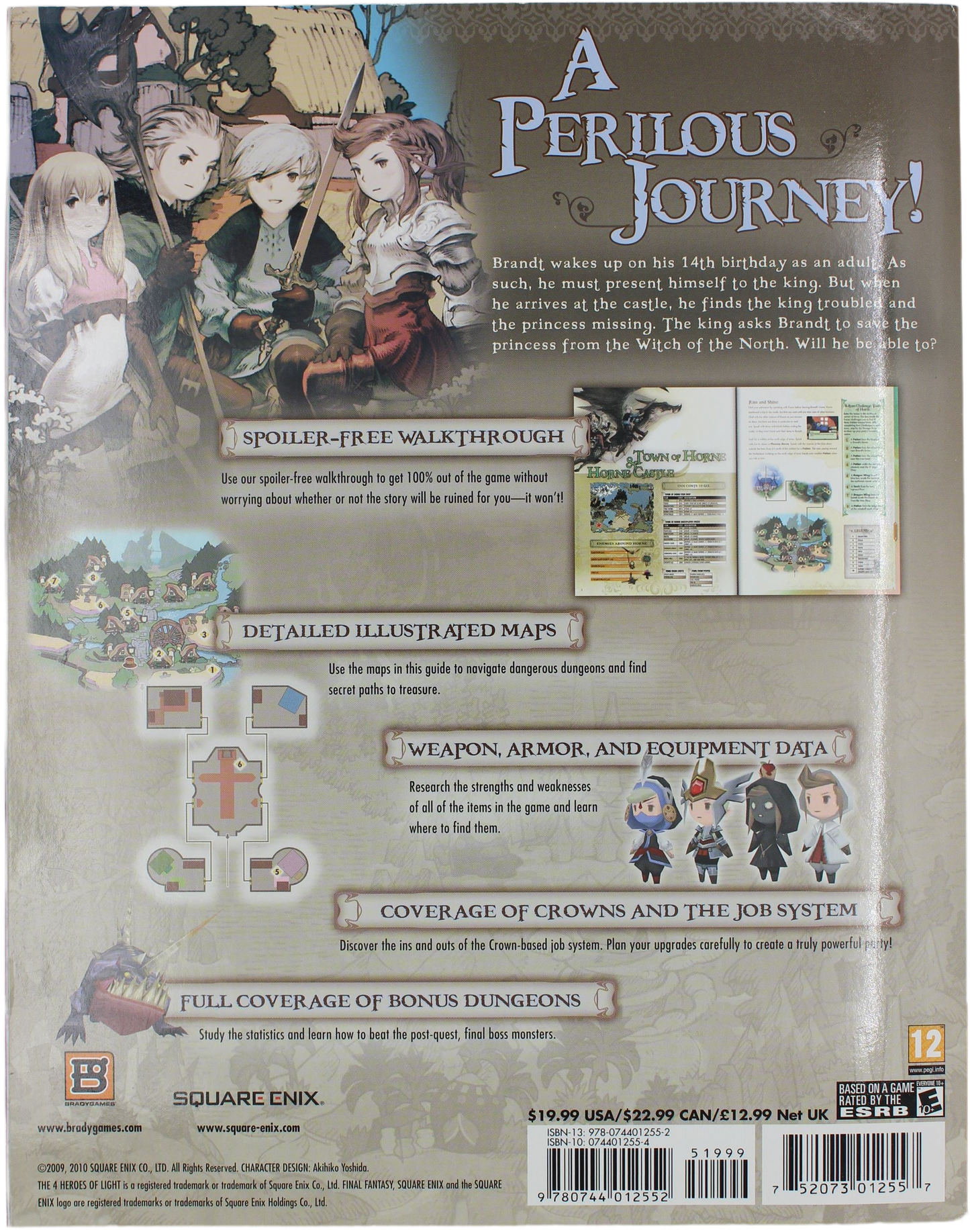 Final Fantasy: The 4 Heroes Of Light - Official Strategy Guide (DS)