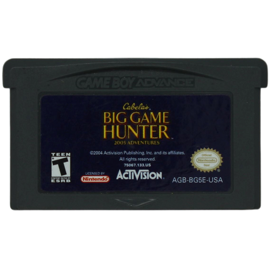 Cabela's Big Game Hunter 2005 Adventures (GBA)