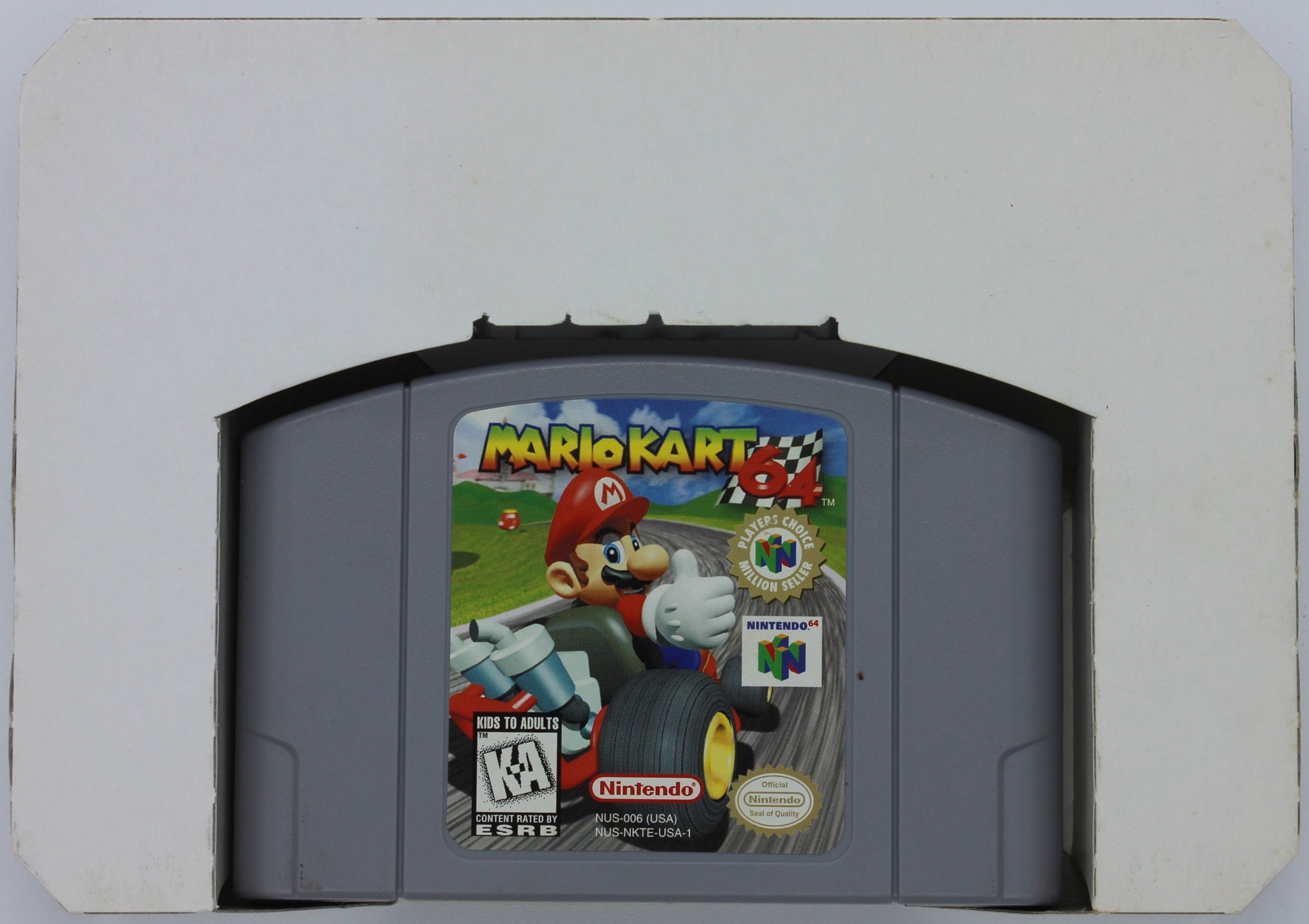 Mario Kart 64 store Player's Choice for Nintendo 64