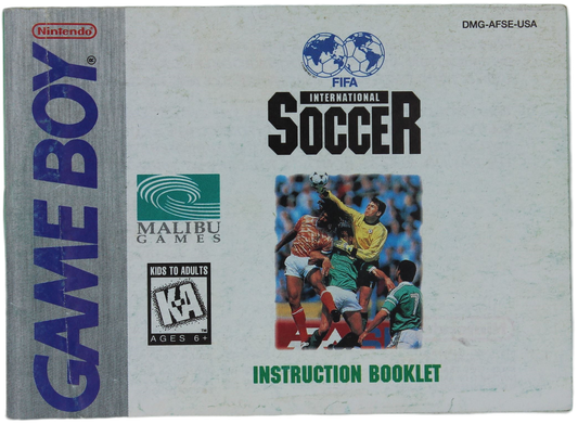 FIFA International Soccer + Manual