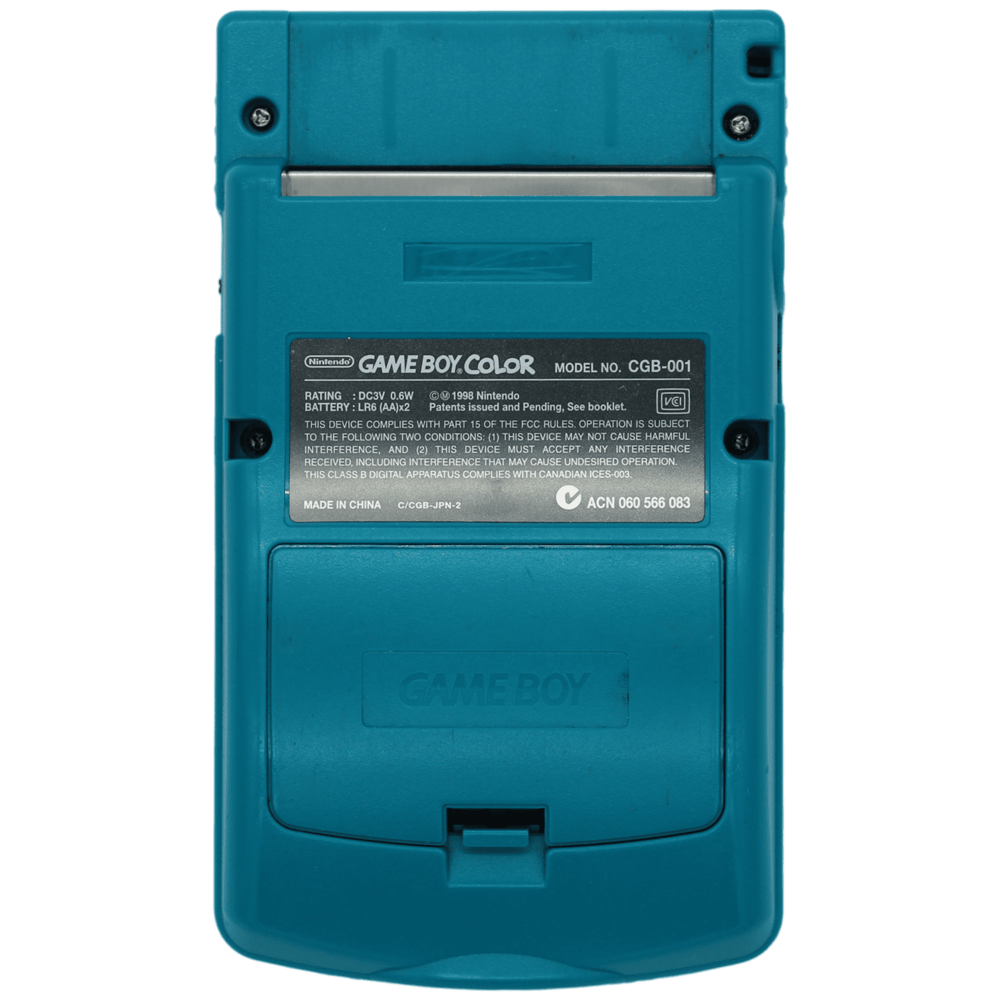 Game Boy Color Teal