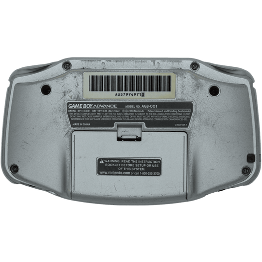 Game Boy Advance Silver