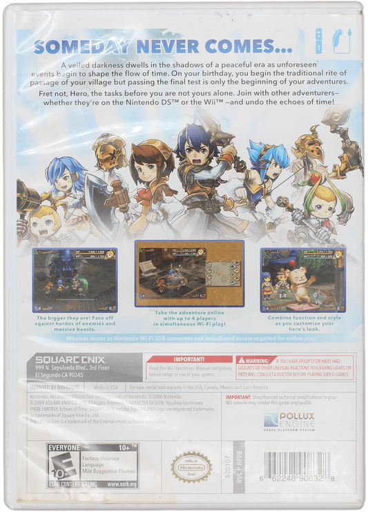 Final Fantasy Crystal Chronicles: Echoes Of Time