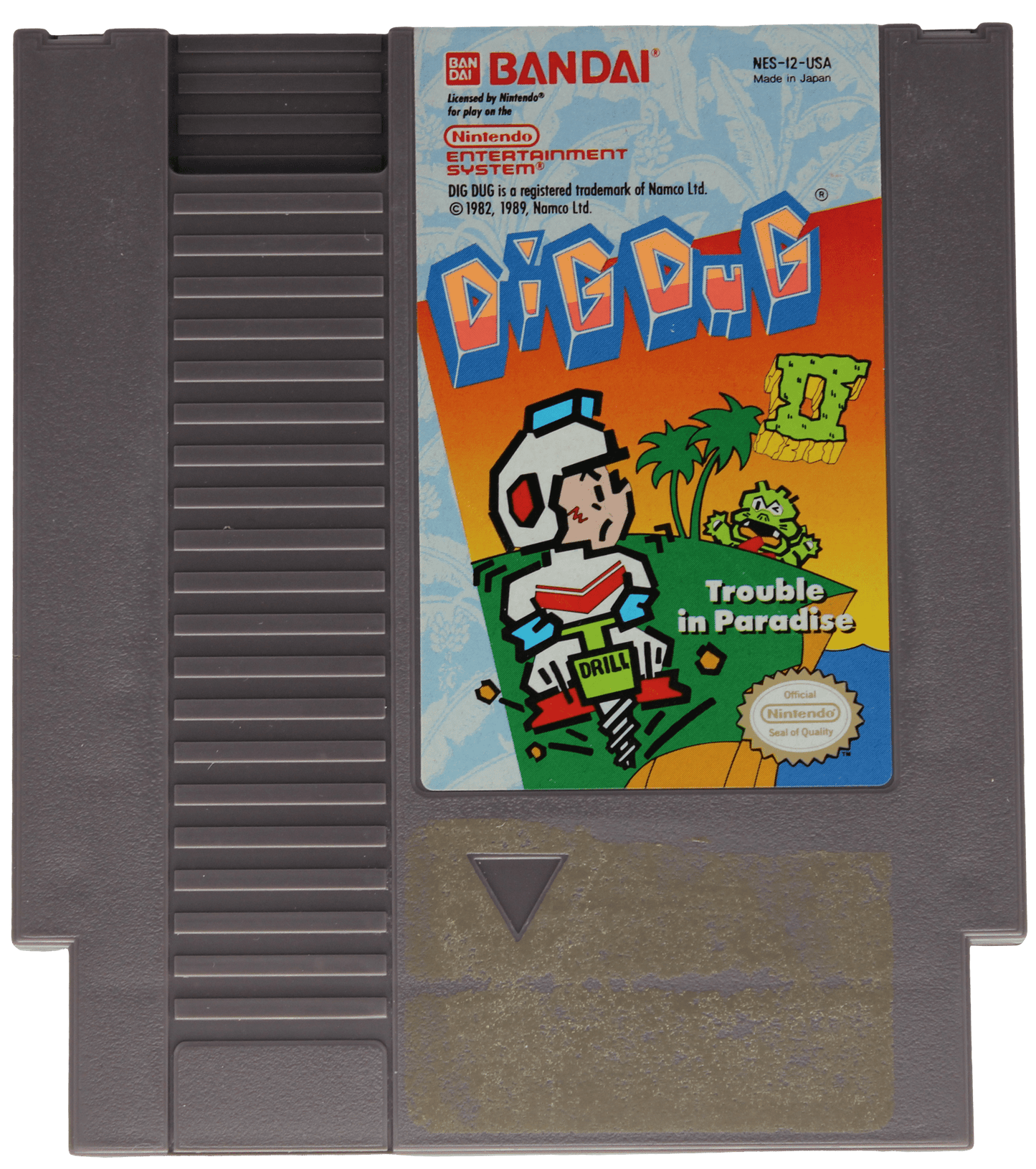 Dig Dug II: Trouble in Paradise (NES)