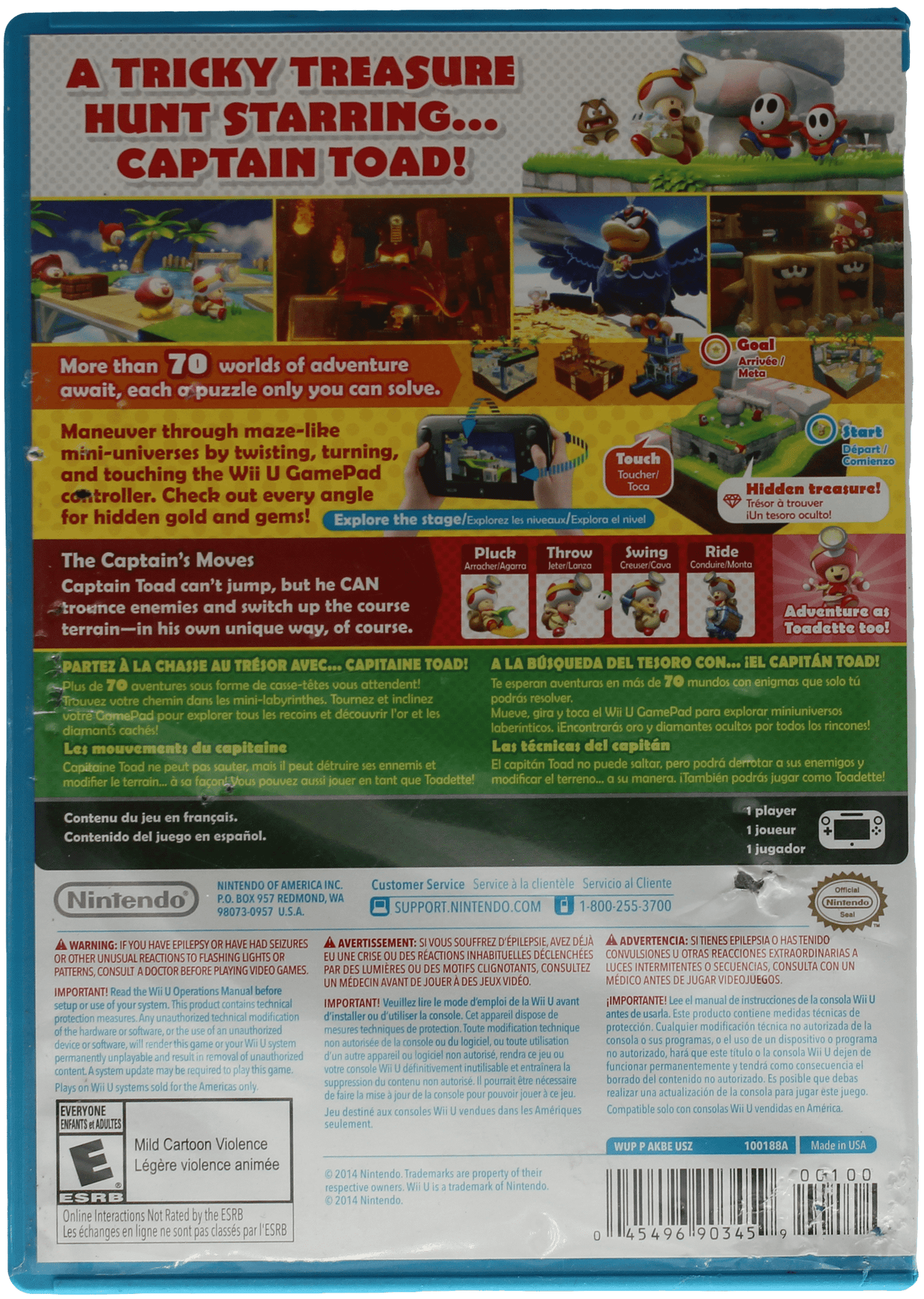 Captain Toad Treasure Tracker (WiiU)