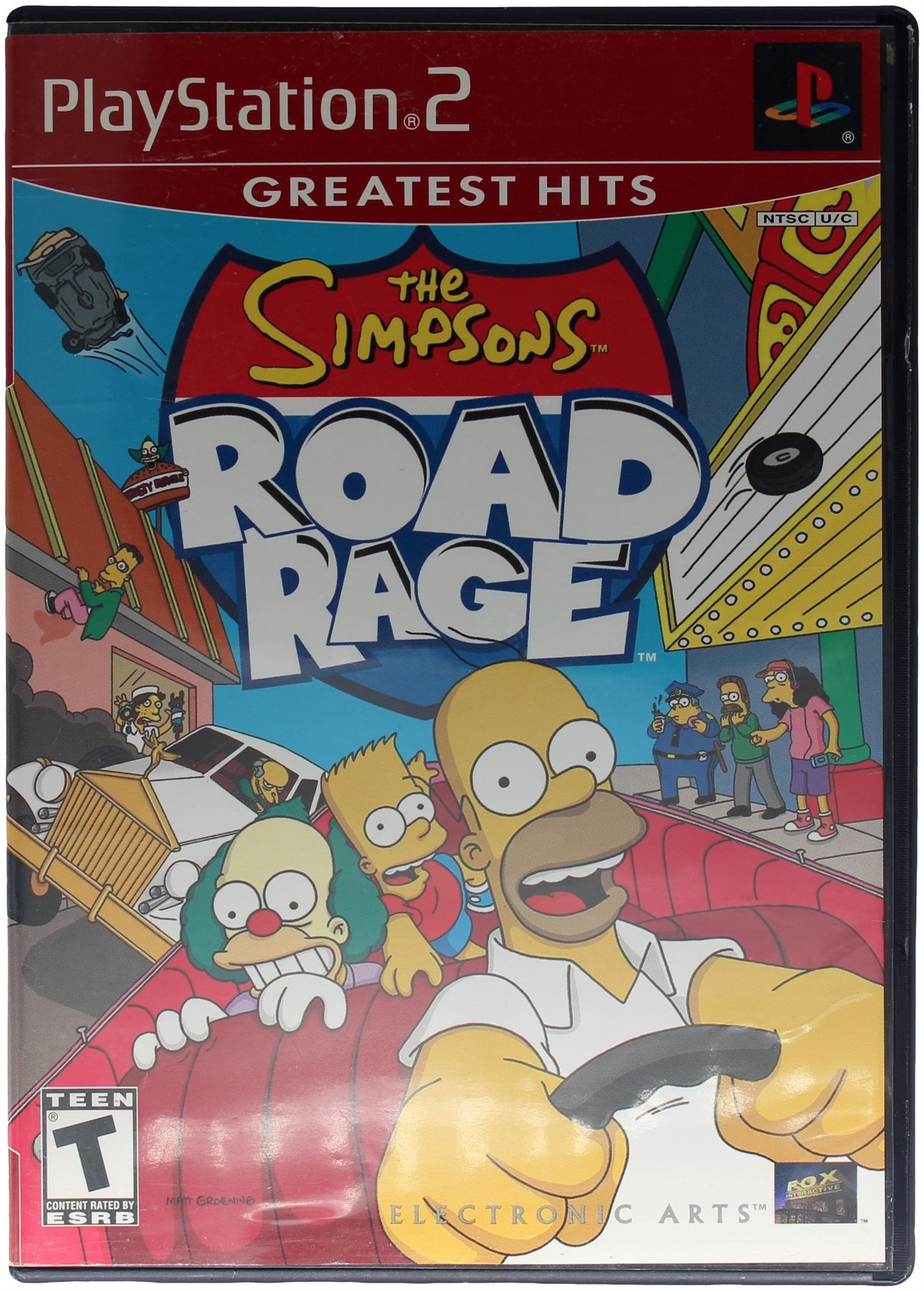 The Simpsons: Road Rage (PS2)