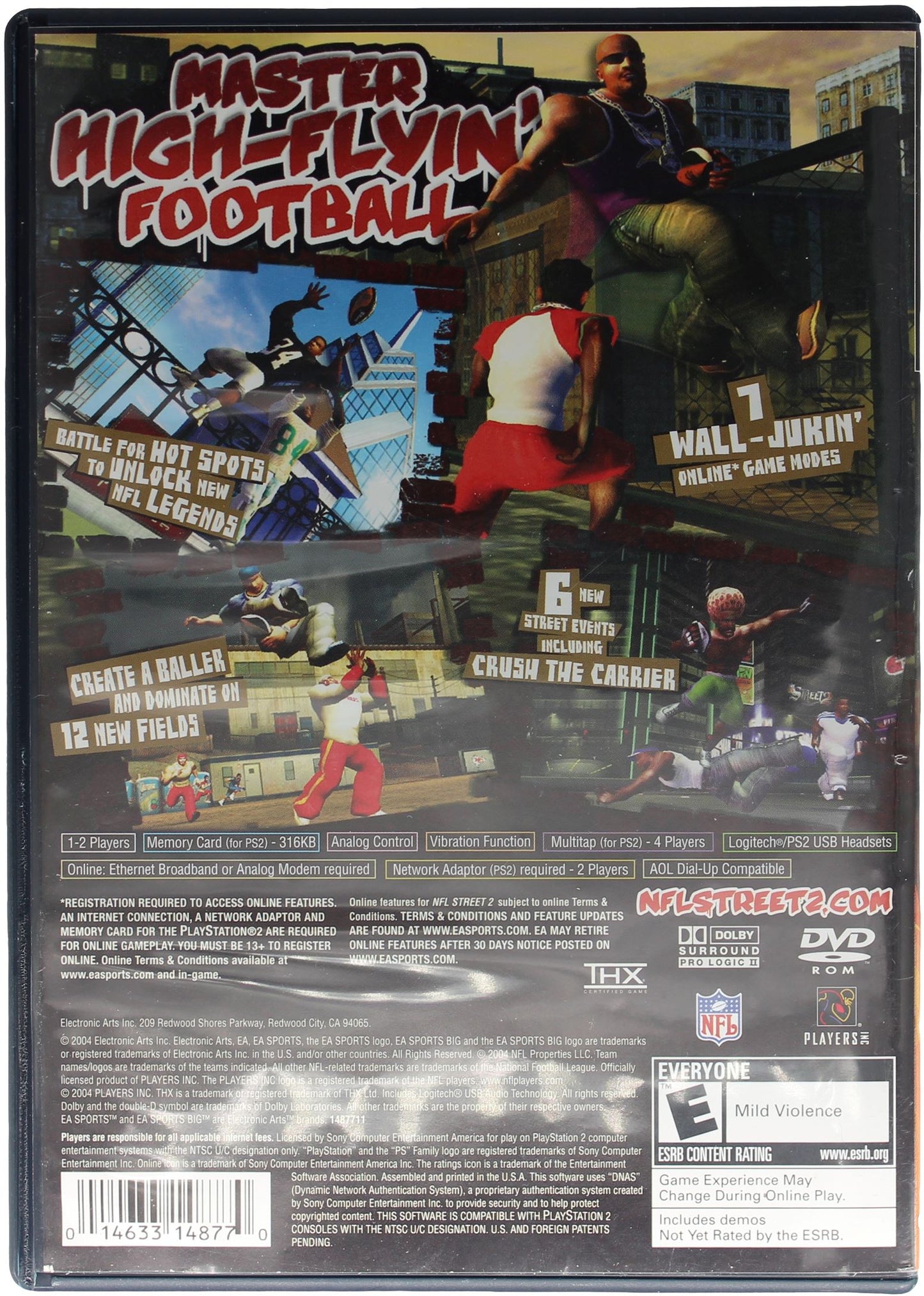 NFL Street 2 - Blockbuster - No Manual