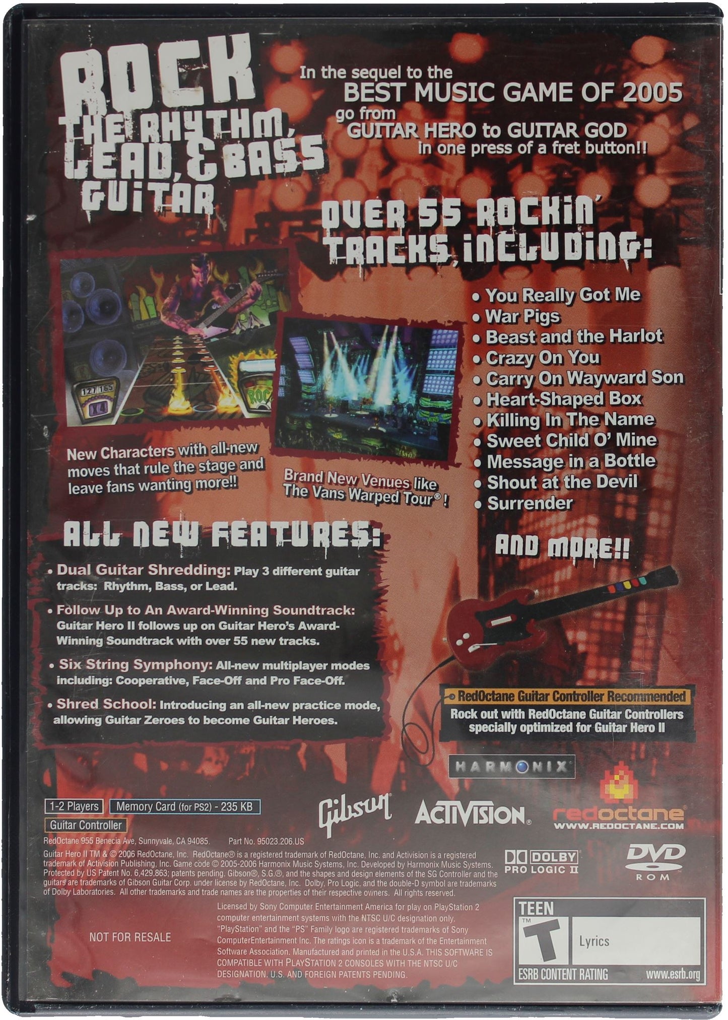 Guitar Hero II (PS2)