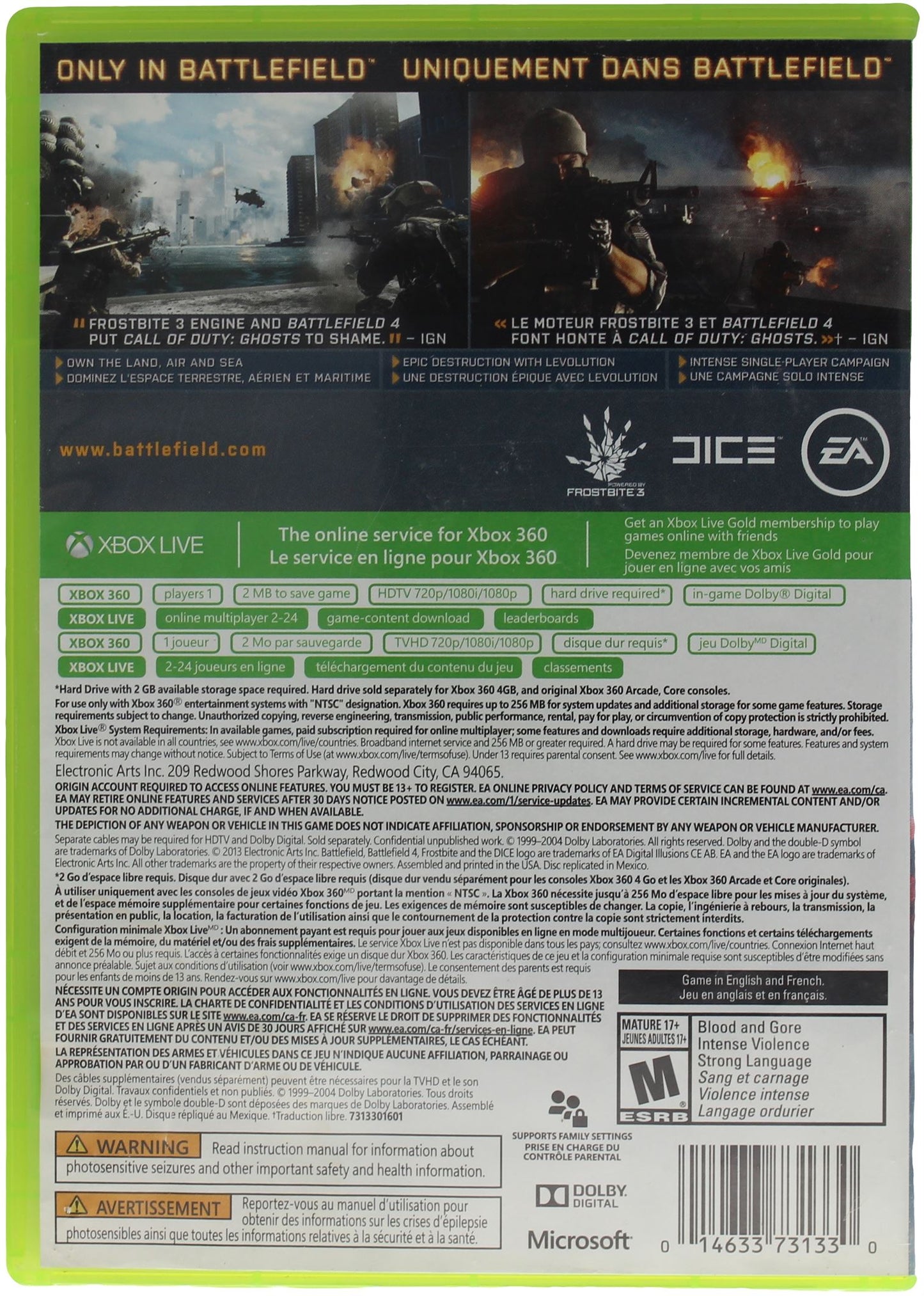 Battlefield 4 (Xbox360)